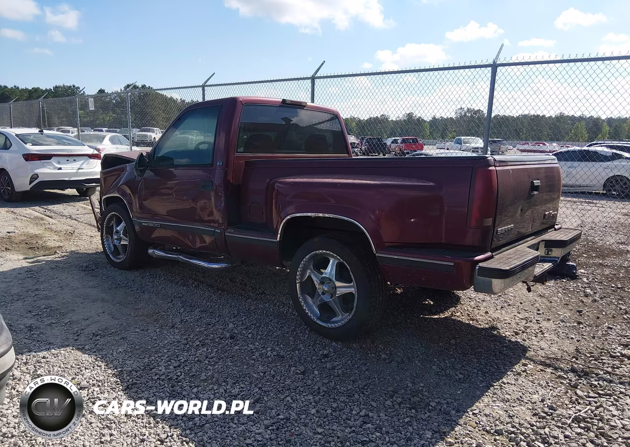 1996 GMC Sierra C1500 VIN:1GTEC14M6TZ529680 - 3