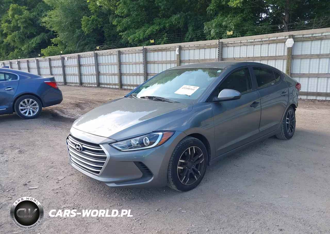 2017 Hyundai Elantra Se VIN:KMHD84LF0HU153981 - 2