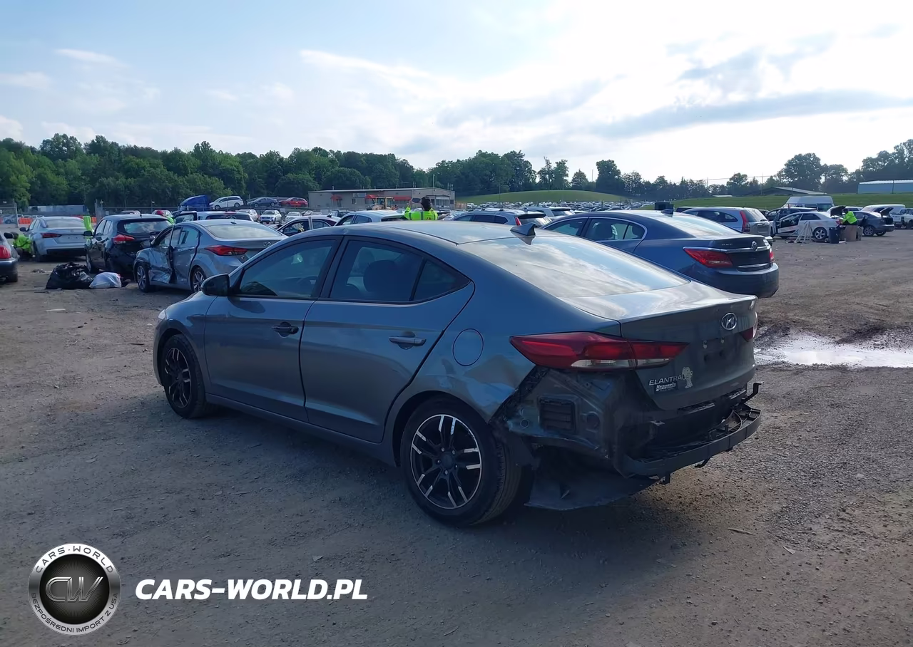 2017 Hyundai Elantra Se VIN:KMHD84LF0HU153981 - 3