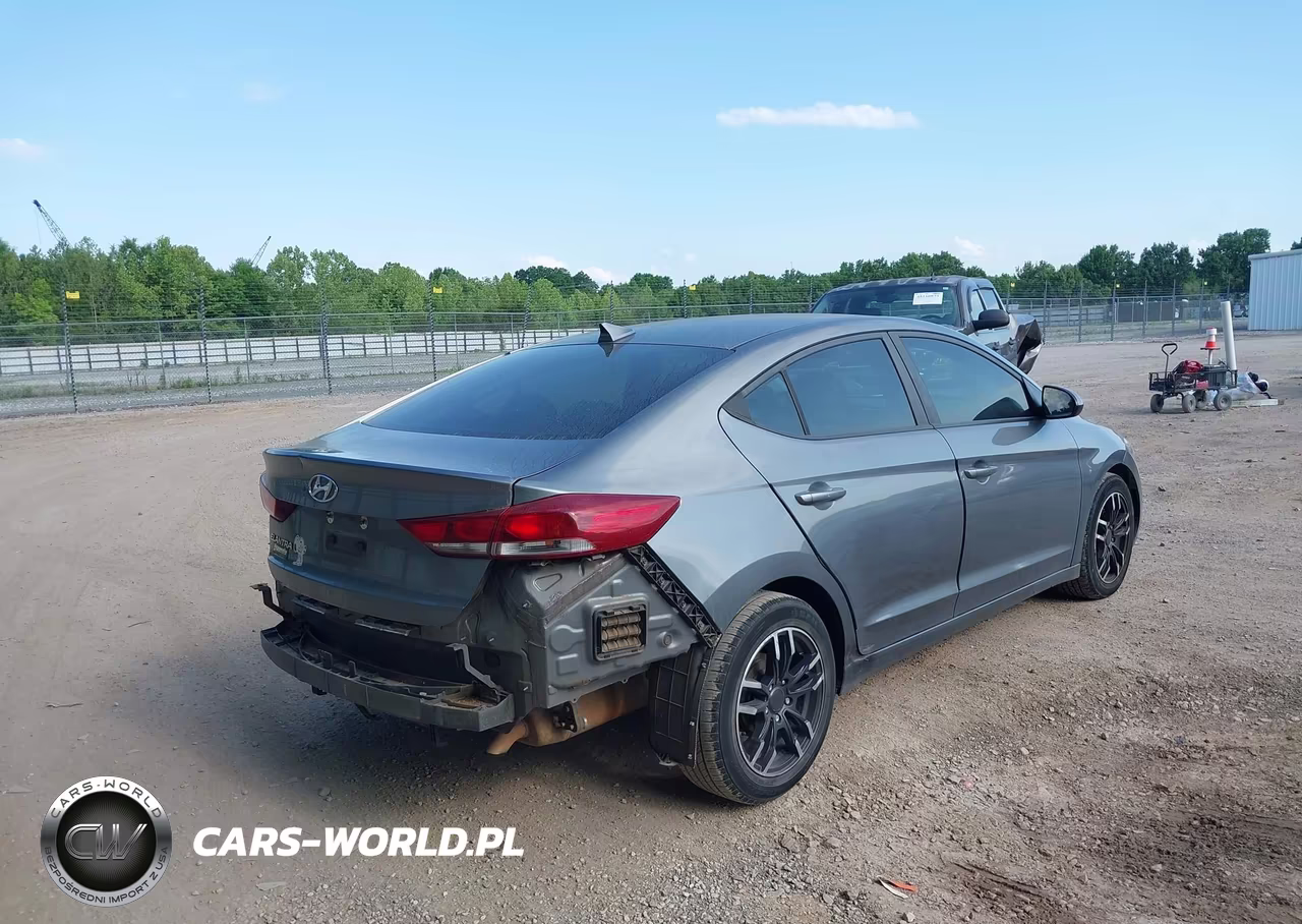 2017 Hyundai Elantra Se VIN:KMHD84LF0HU153981 - 4