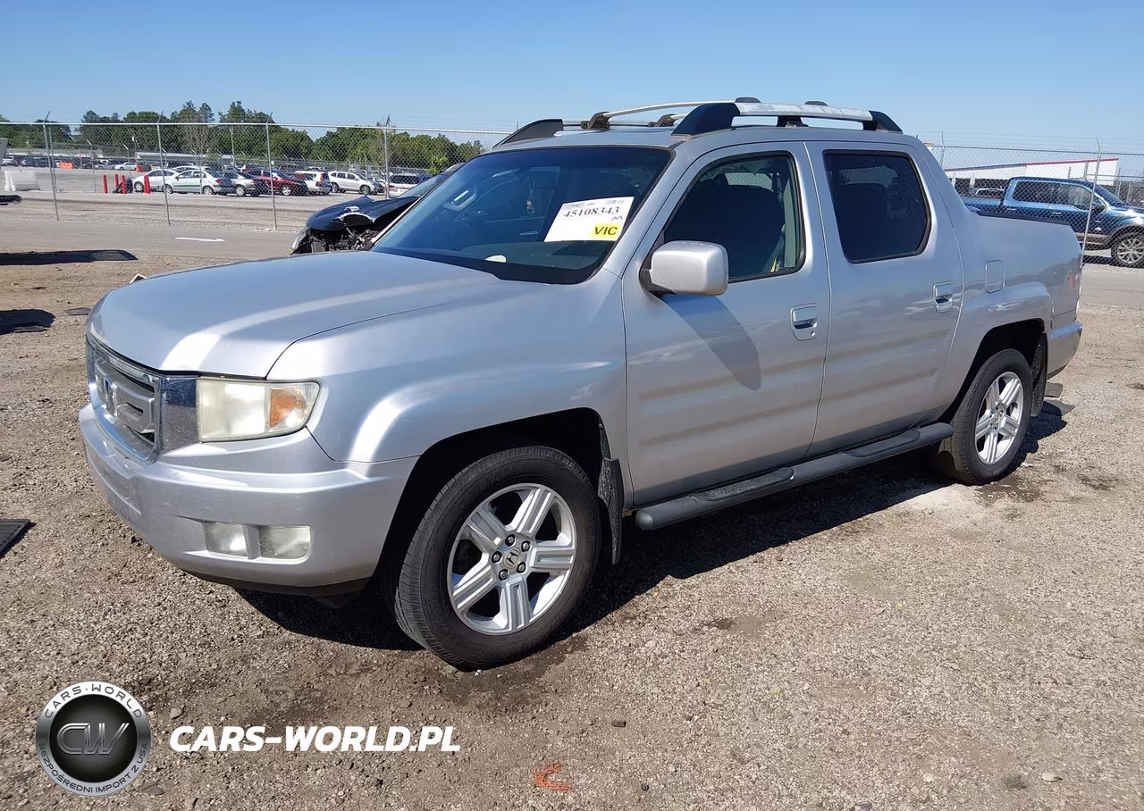 2011 Honda Ridgeline Rtl VIN:5FPYK1F59BB451994 - 2