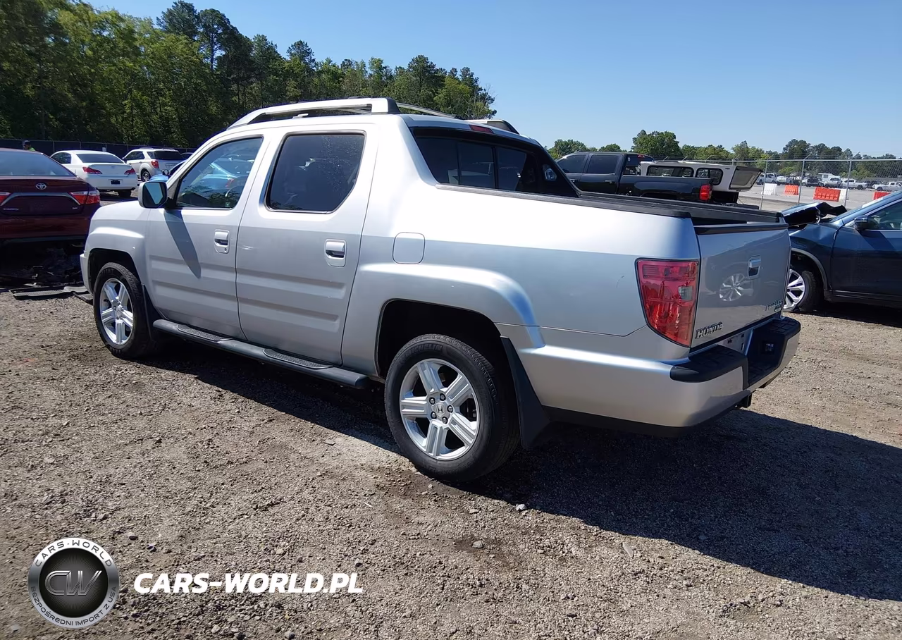 2011 Honda Ridgeline Rtl VIN:5FPYK1F59BB451994 - 3