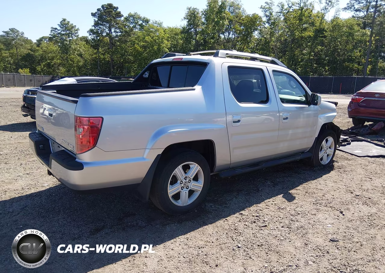 2011 Honda Ridgeline Rtl VIN:5FPYK1F59BB451994 - 4