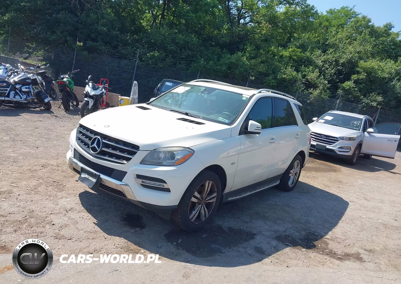 2012 Mercedes-Benz Ml 350 4Matic VIN:4JGDA5HB0CA026920 - 2