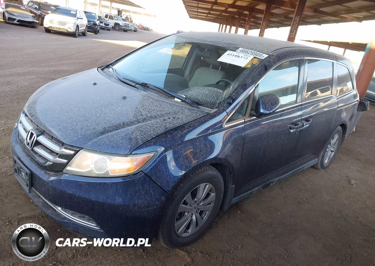 2016 Honda Odyssey Se VIN:5FNRL5H39GB018955 - 2