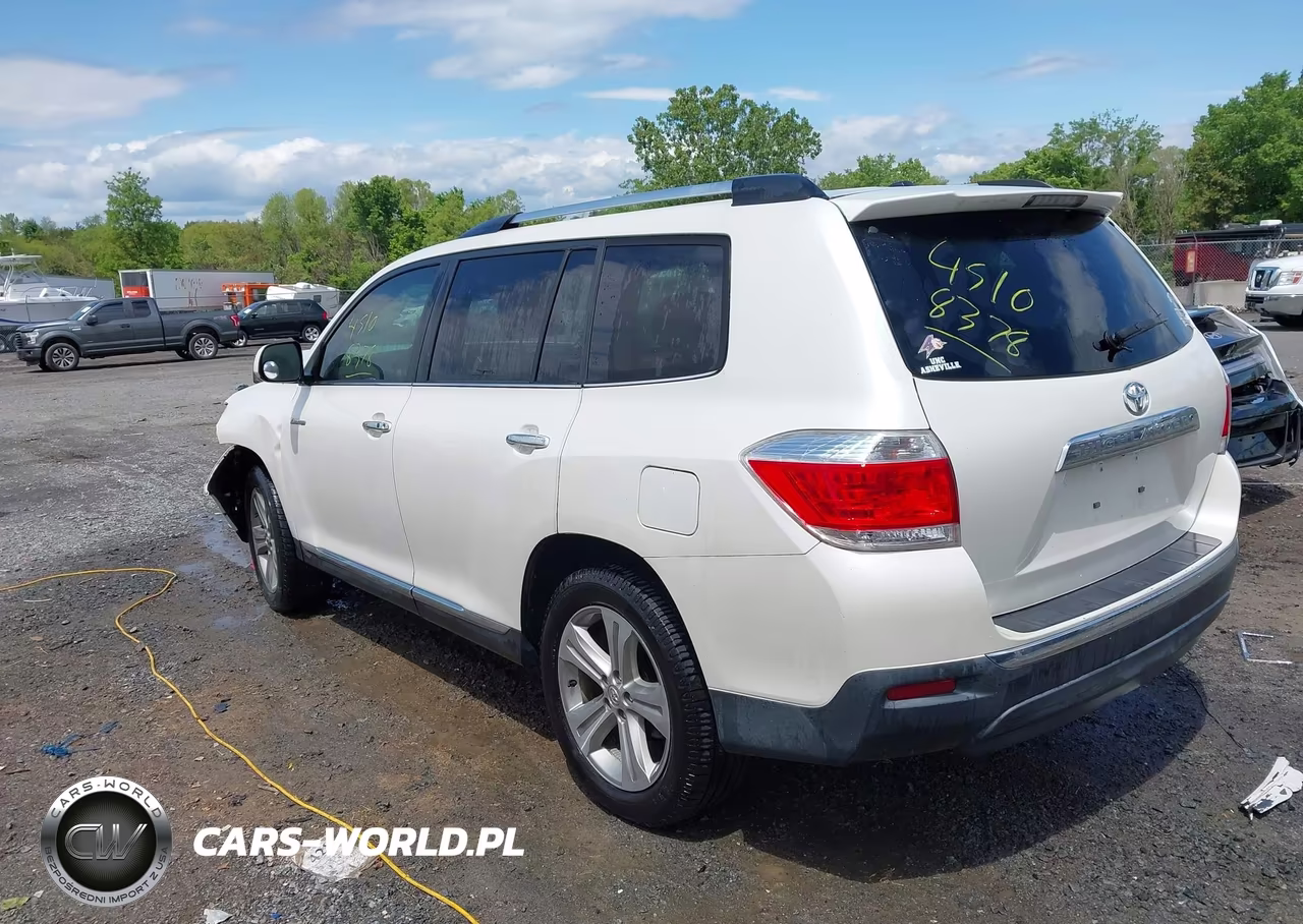 2013 Toyota Highlander Limited V6 VIN:5TDYK3EH7DS101665 - 3