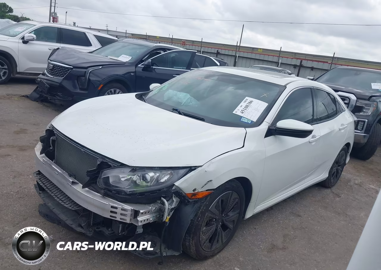 2019 Honda Civic Ex VIN:SHHFK7H69KU410336 - 2