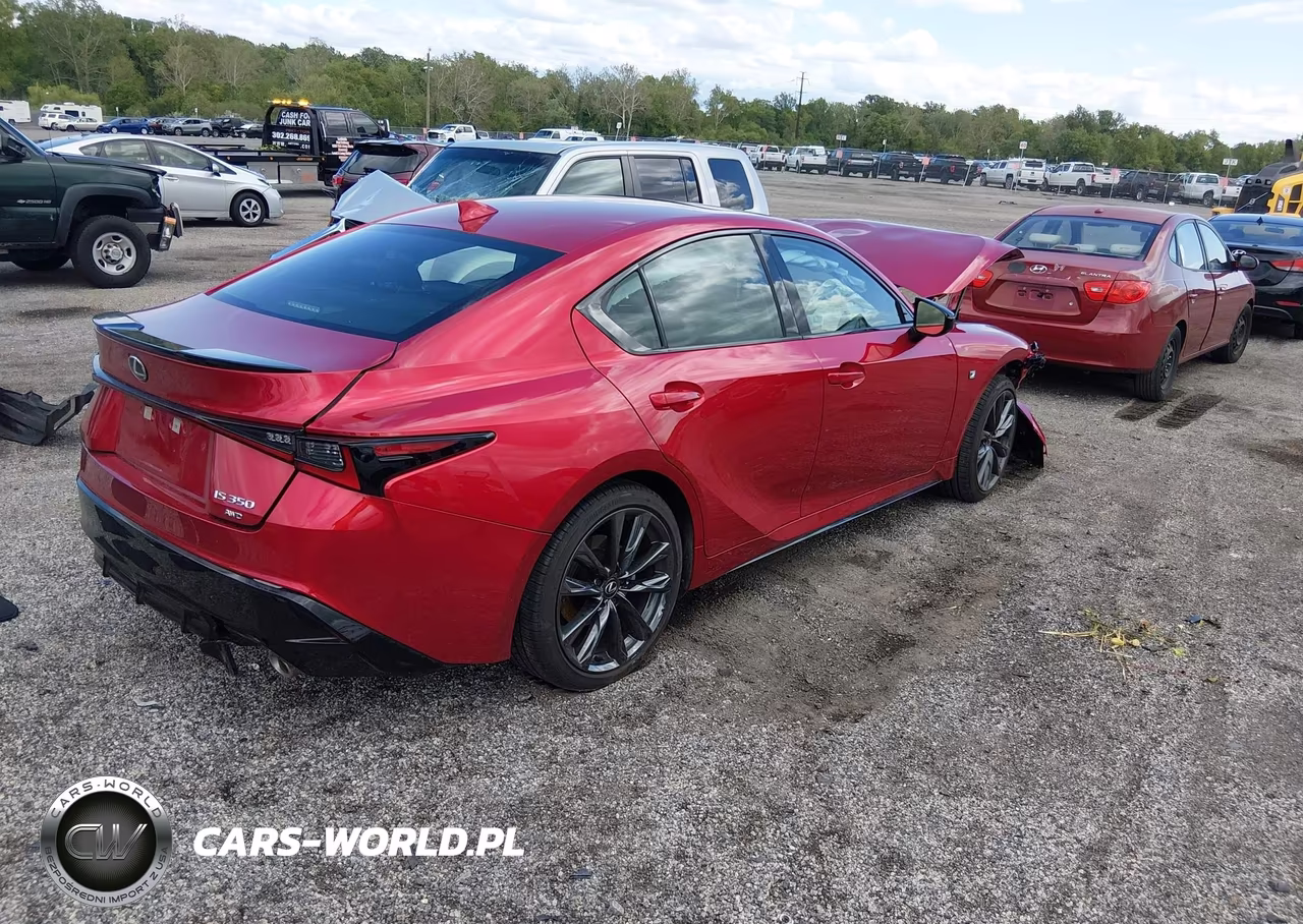 2025 Lexus Is 350 F Sport VIN:JTHGZ1E26S5042696 - 4