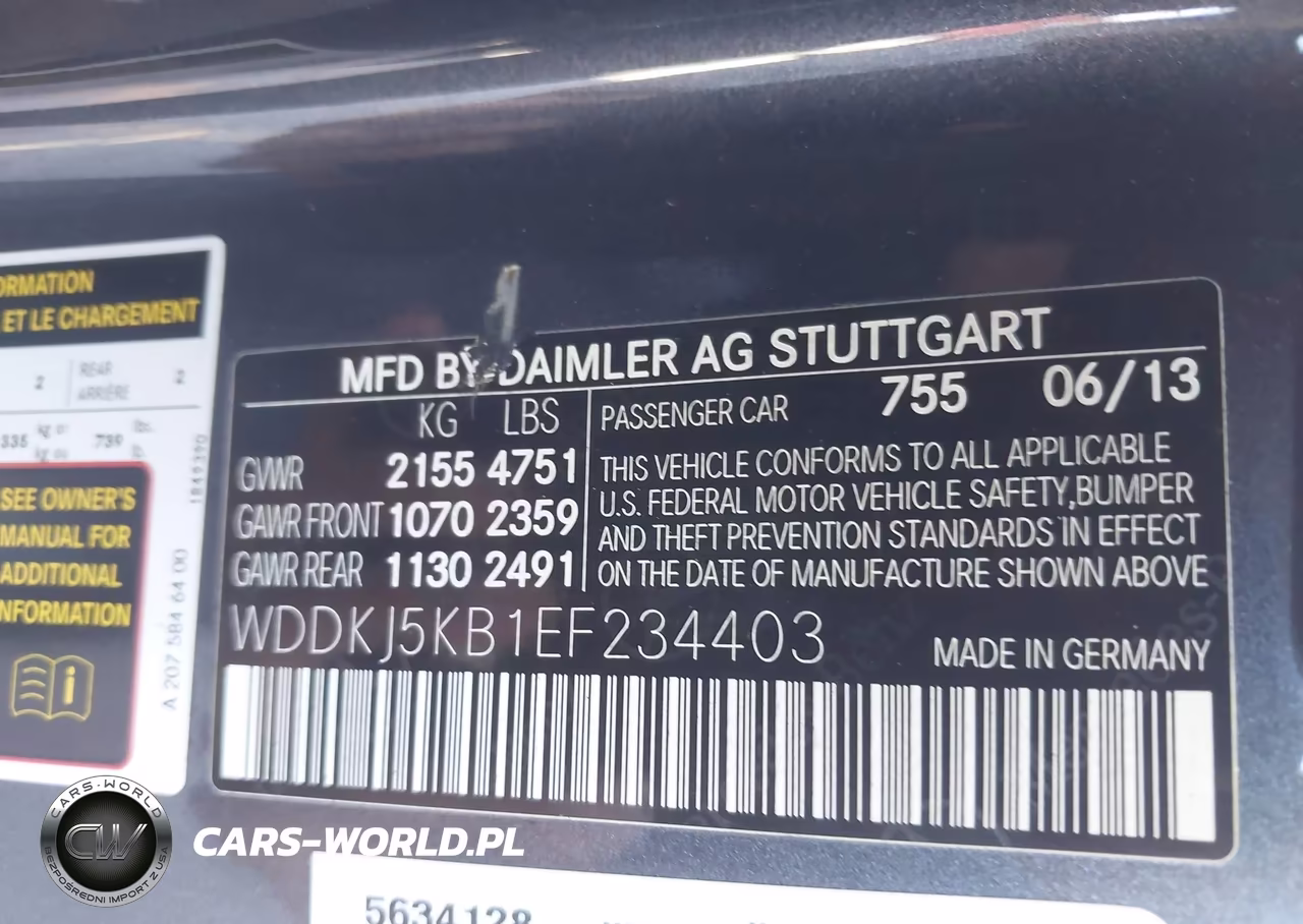 2014 Mercedes-Benz E 350 VIN:WDDKJ5KB1EF234403 - 9