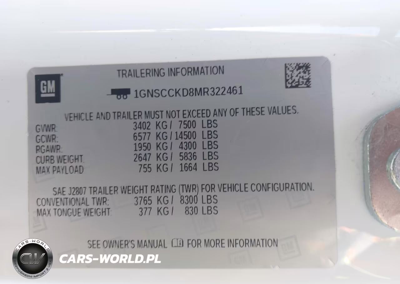 2021 Chevrolet Suburban 2Wd Lt VIN:1GNSCCKD8MR322461 - 9