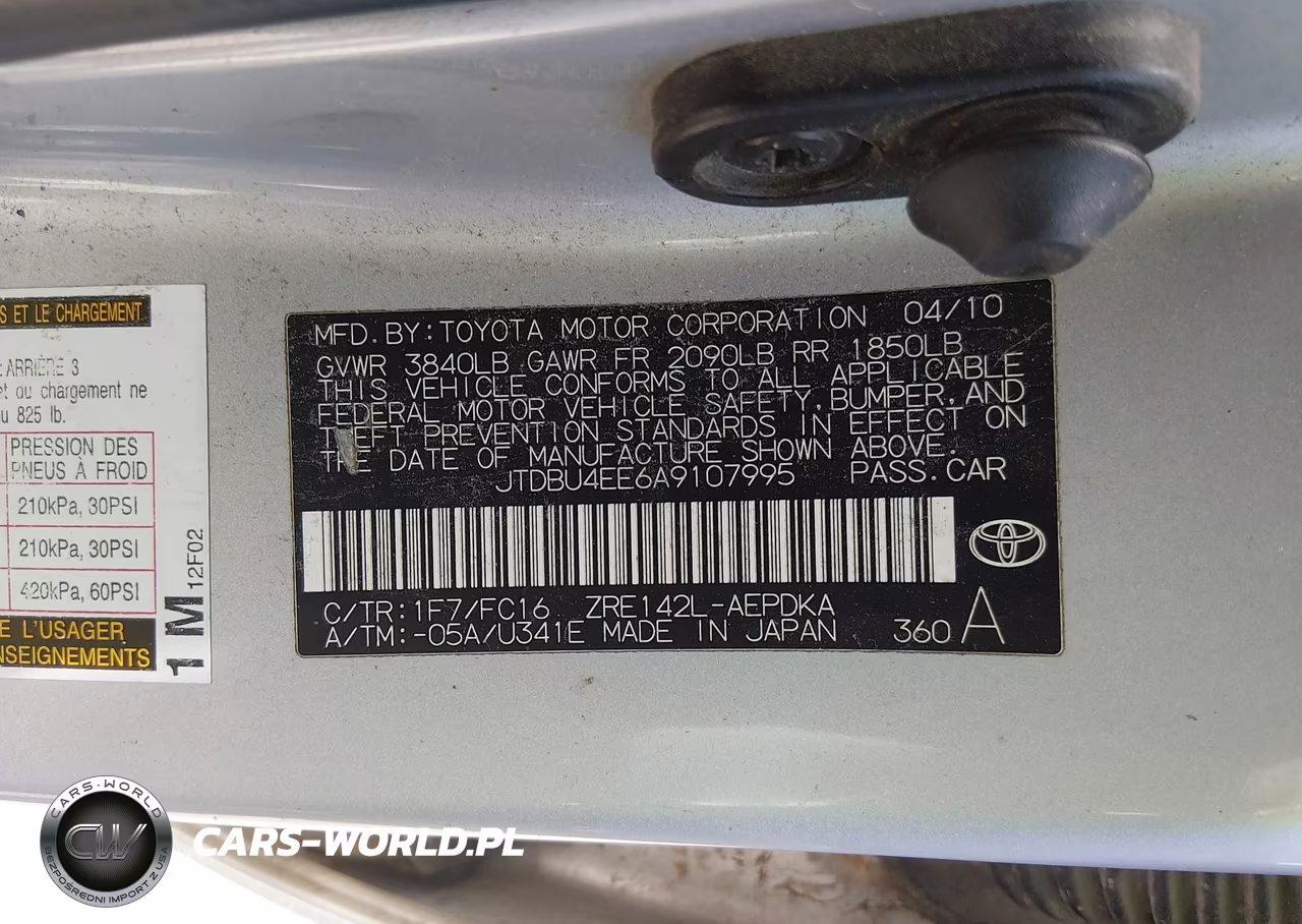 2010 Toyota Corolla Le VIN:JTDBU4EE6A9107995 - 9