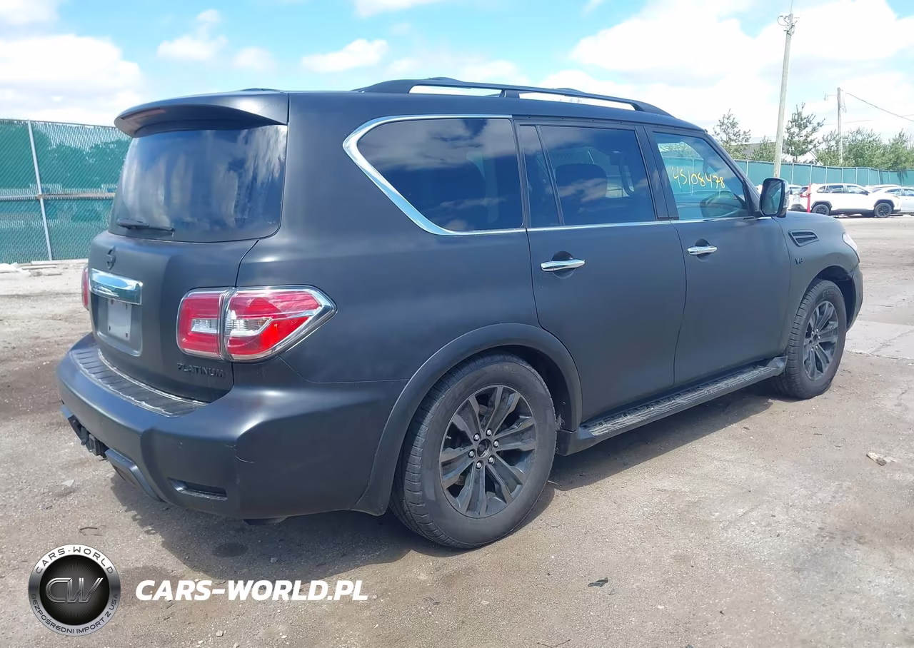 2019 Nissan Armada Platinum VIN:JN8AY2NC7K9580023 - 4