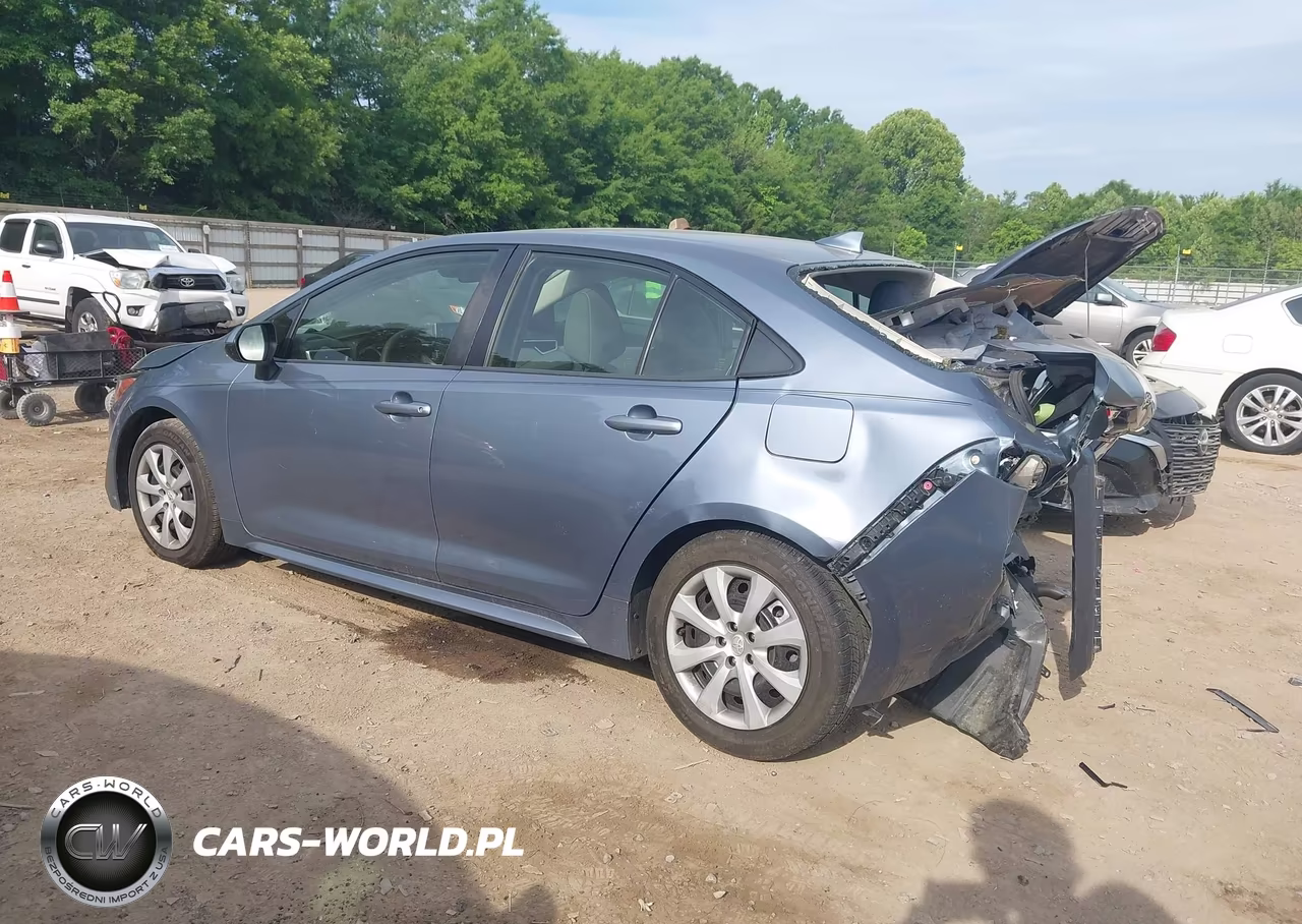 2020 Toyota Corolla Le VIN:JTDEPRAE3LJ028969 - 3