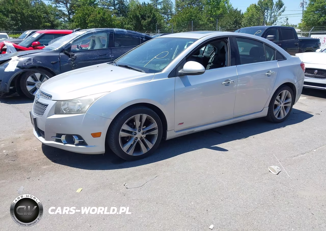 2014 Chevrolet Cruze Ltz VIN:1G1PG5SB9E7158463 - 2