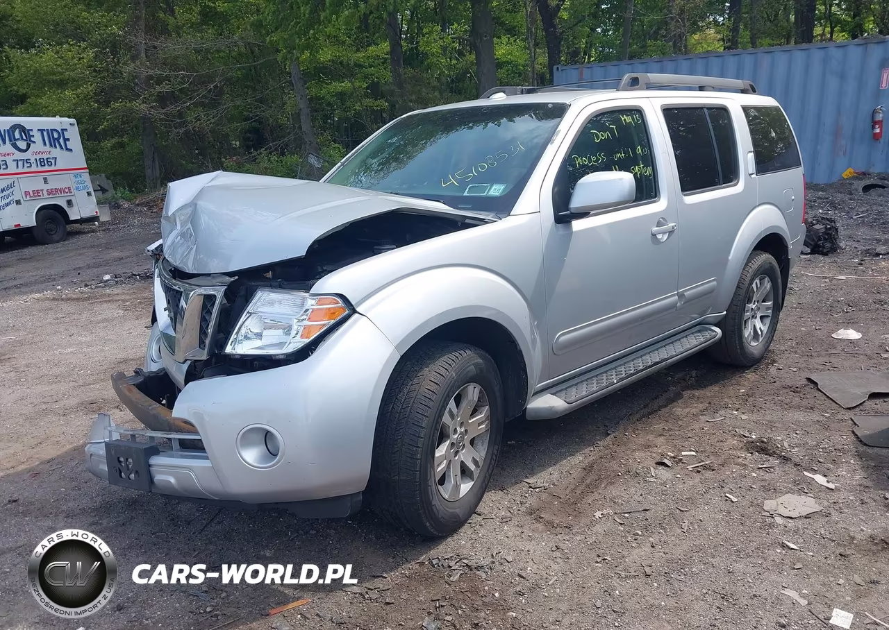 2010 Nissan Pathfinder Se VIN:5N1AR1NBXAC600109 - 2