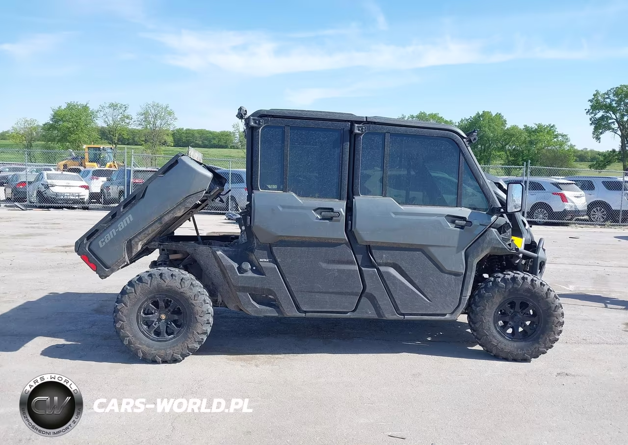 2024 Can-Am Defender Max Limited Cab Hd10-Lone Star Hd10 VIN:3JBUUAX46RK016085 - 12