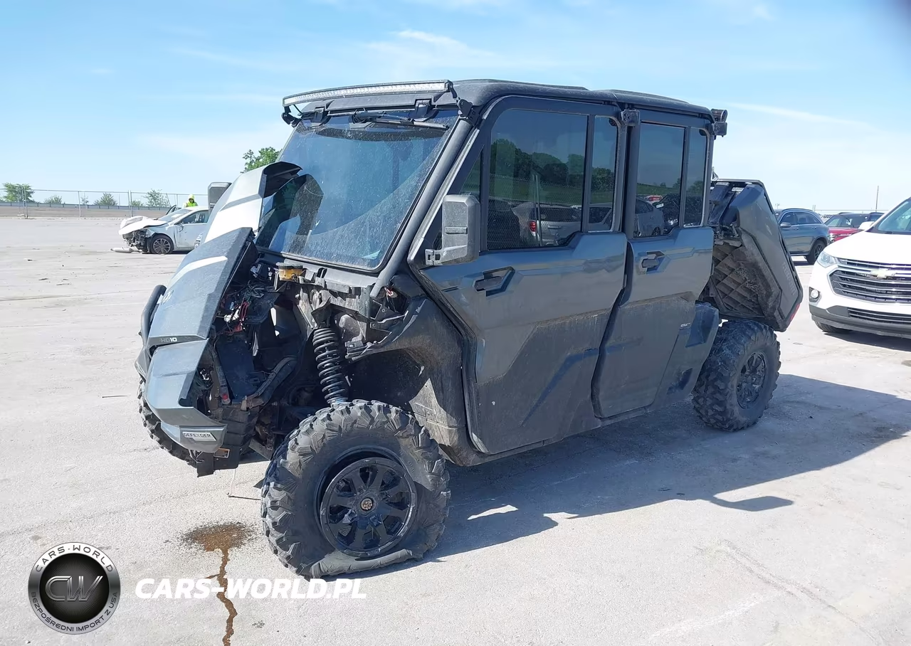 2024 Can-Am Defender Max Limited Cab Hd10-Lone Star Hd10 VIN:3JBUUAX46RK016085 - 2