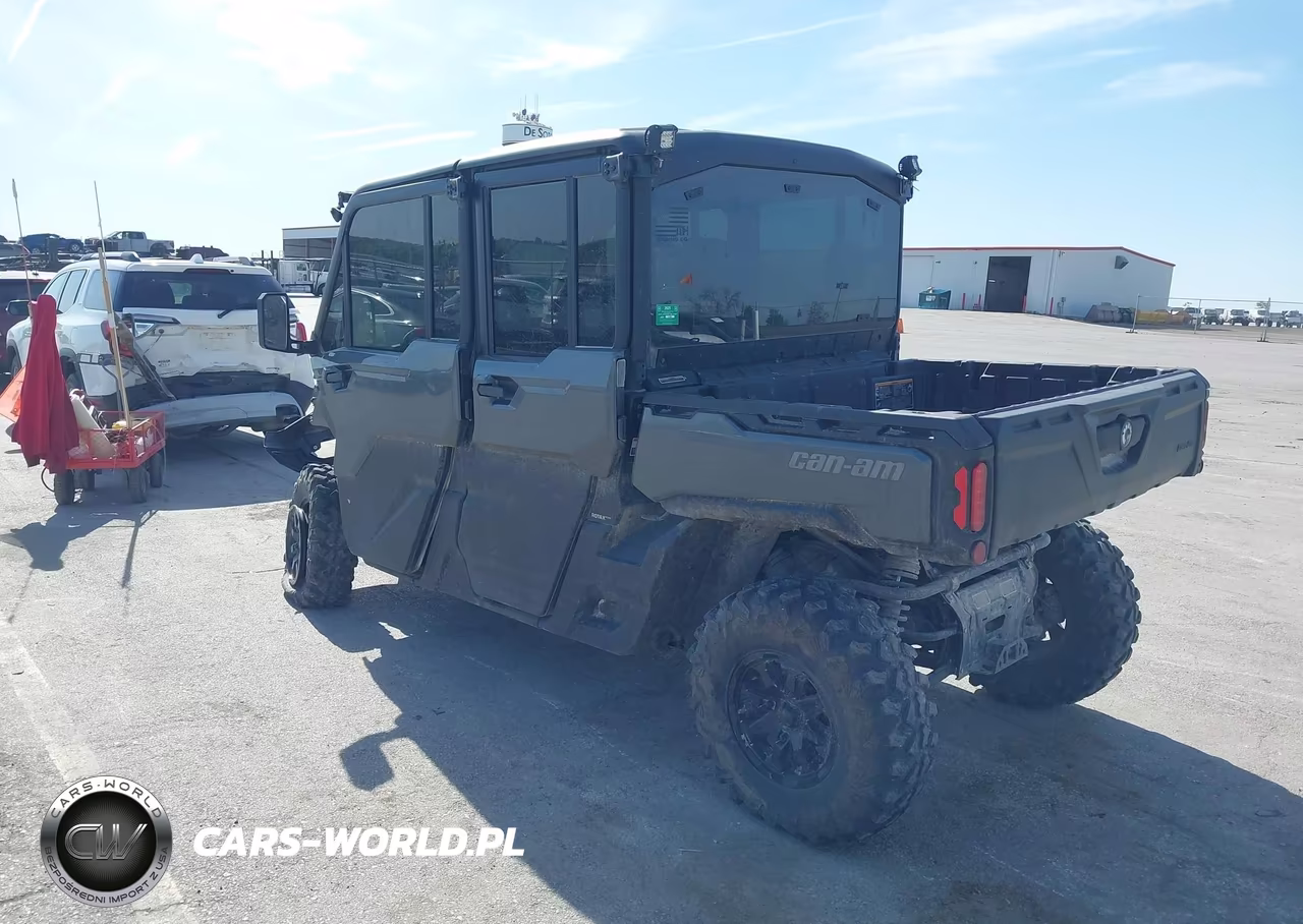 2024 Can-Am Defender Max Limited Cab Hd10-Lone Star Hd10 VIN:3JBUUAX46RK016085 - 3