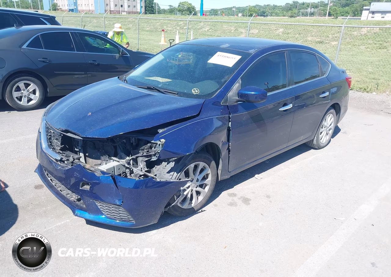 2018 Nissan Sentra Sv VIN:3N1AB7AP1JY275437 - 2
