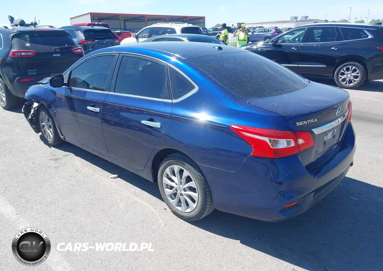 2018 Nissan Sentra Sv VIN:3N1AB7AP1JY275437 - 3