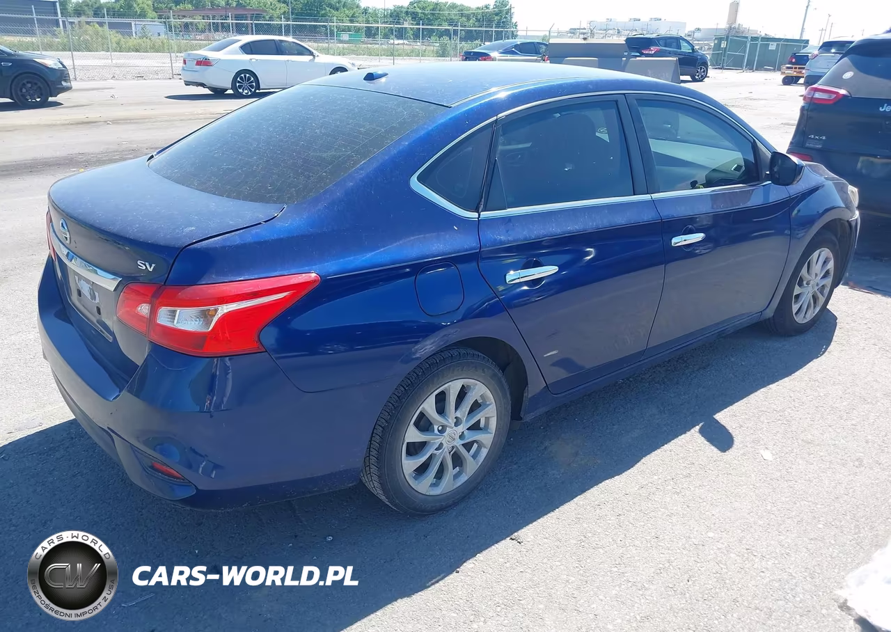 2018 Nissan Sentra Sv VIN:3N1AB7AP1JY275437 - 4