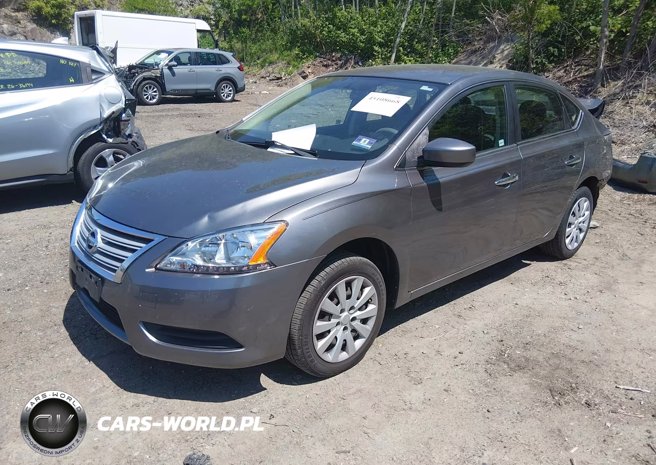 2015 Nissan Sentra S VIN:3N1AB7AP8FY304522 - 2
