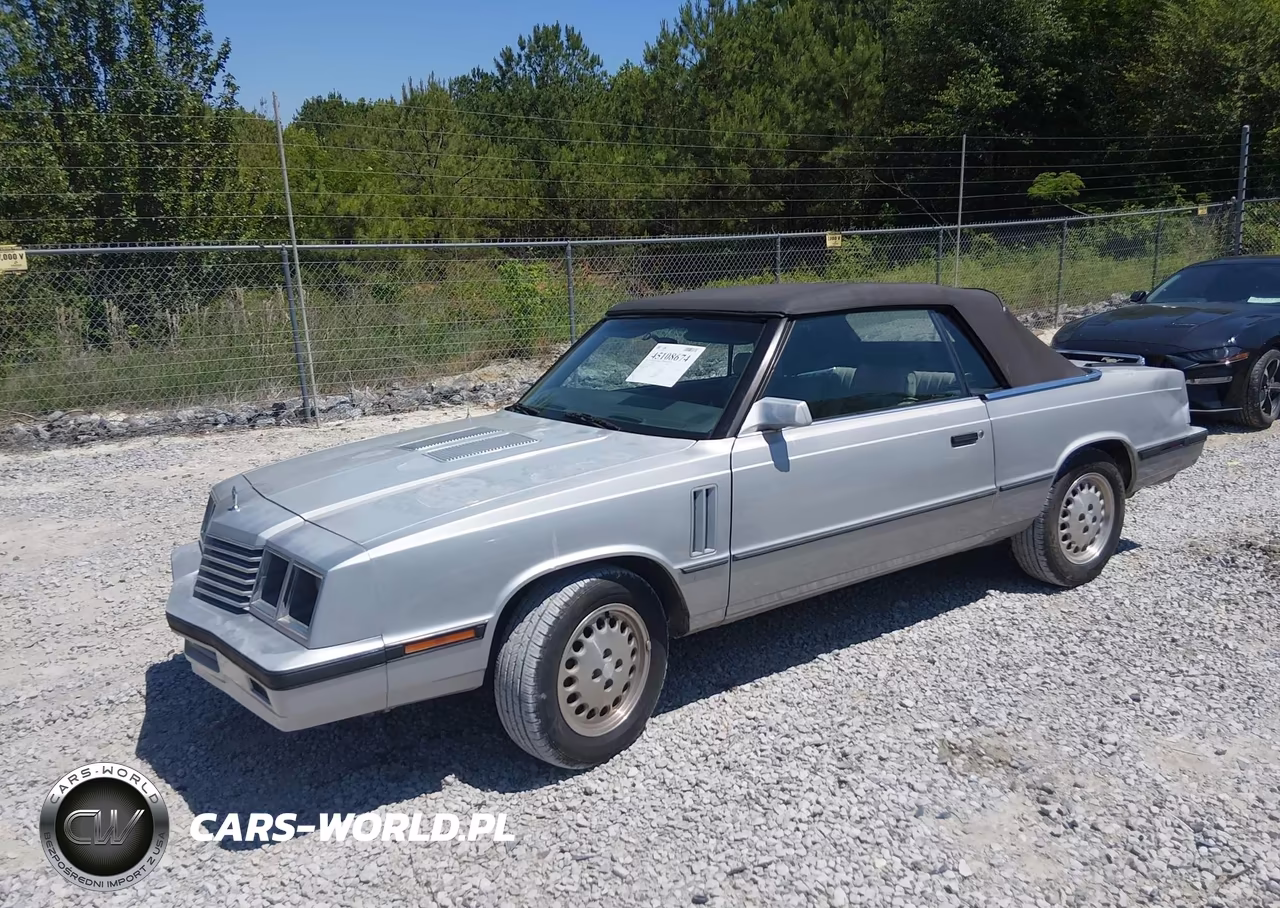1985 Dodge 600 VIN:1B3BV55E8FG115054 - 2