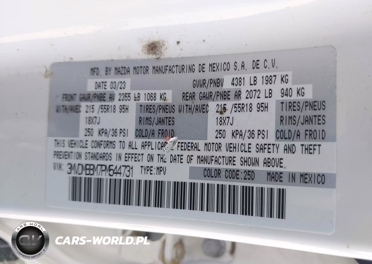 2023 Mazda Cx-30 2.5 S Select VIN:3MVDMBBM7PM544731 - 9