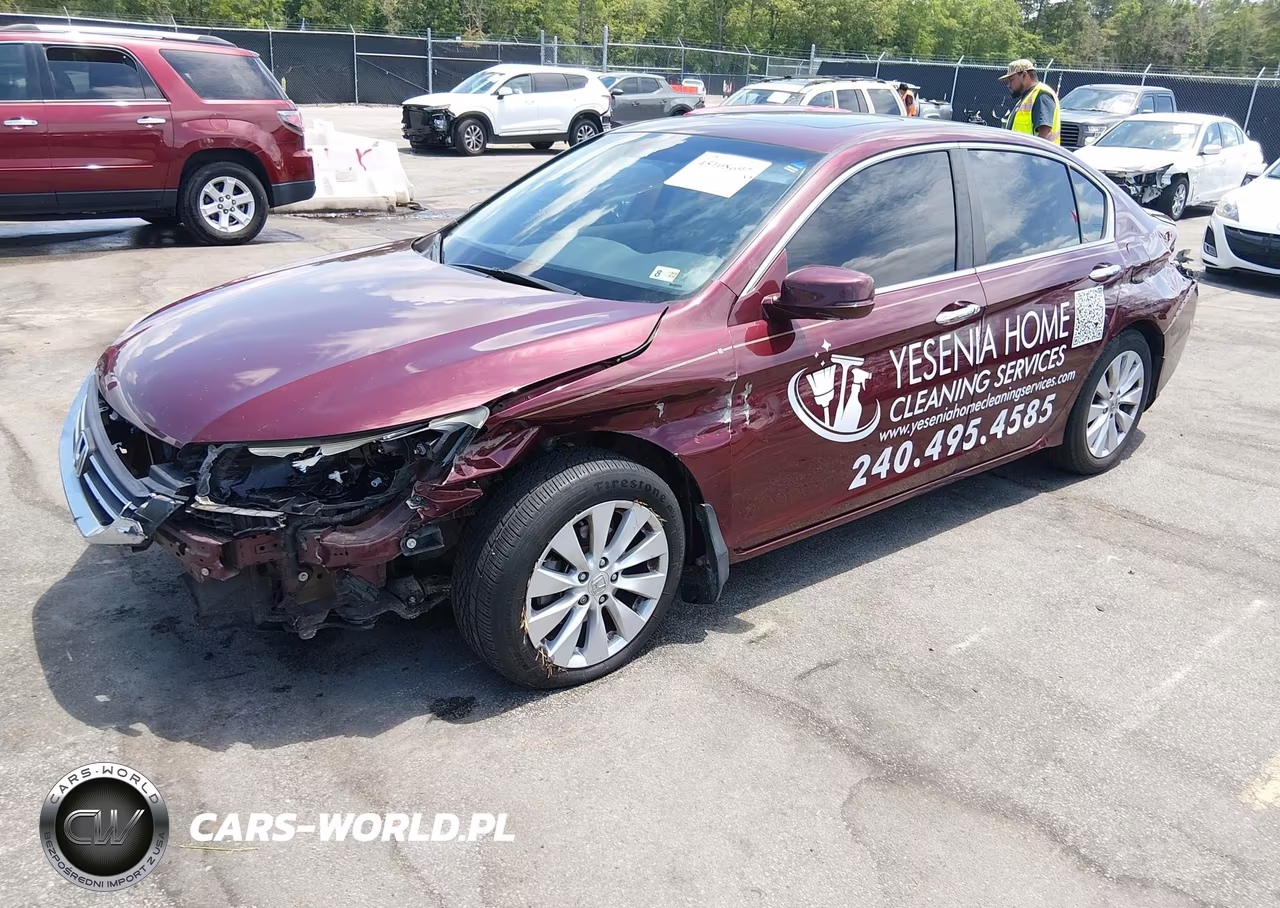 2013 Honda Accord Ex-L VIN:1HGCR2F85DA201938 - 2
