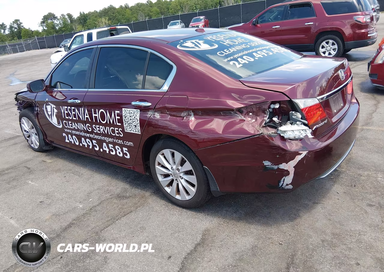 2013 Honda Accord Ex-L VIN:1HGCR2F85DA201938 - 3
