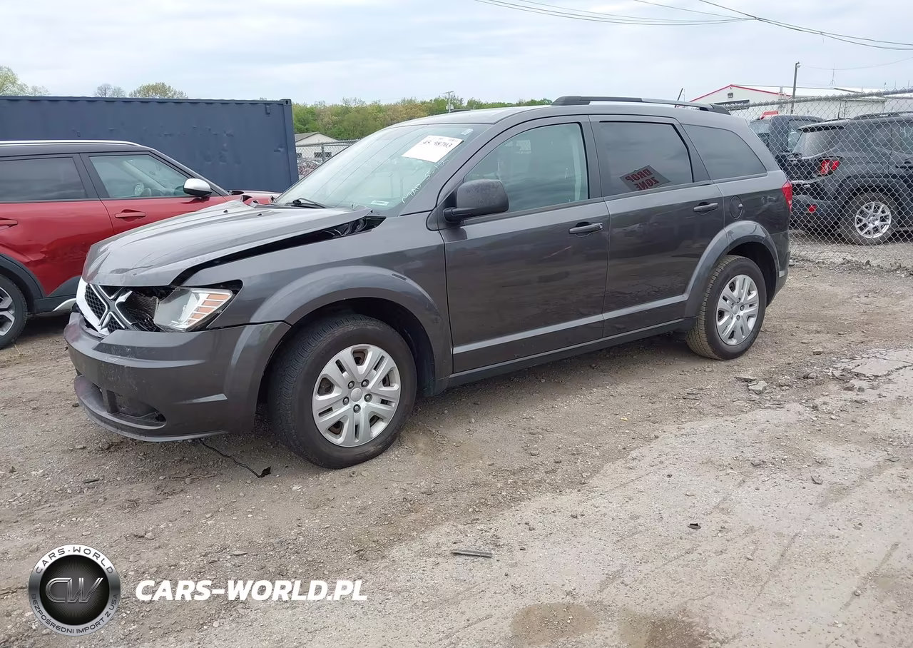 2017 Dodge Journey Se VIN:3C4PDCAB2HT637166 - 2