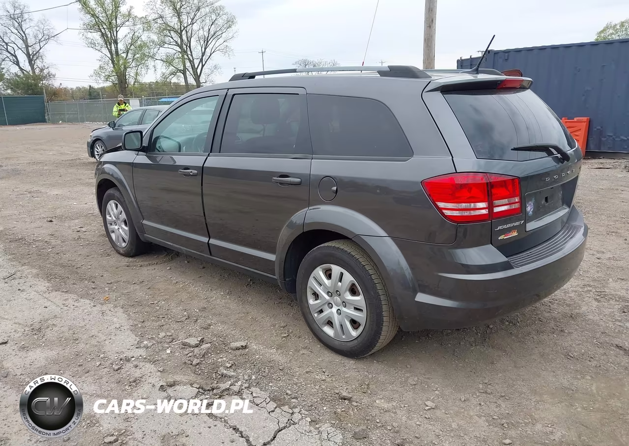 2017 Dodge Journey Se VIN:3C4PDCAB2HT637166 - 3