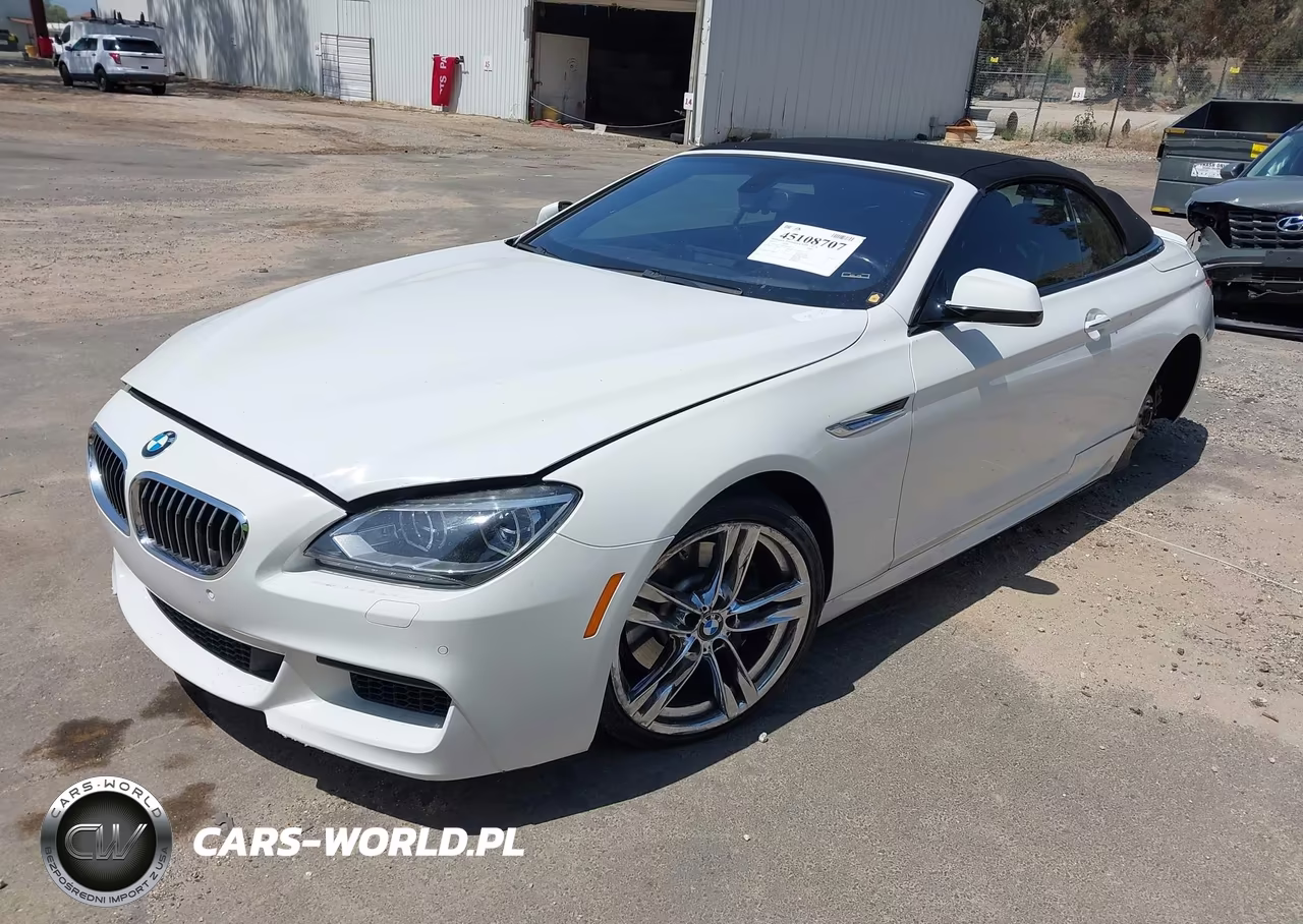 2015 BMW 640I VIN:WBALW7C5XFD596020 - 2