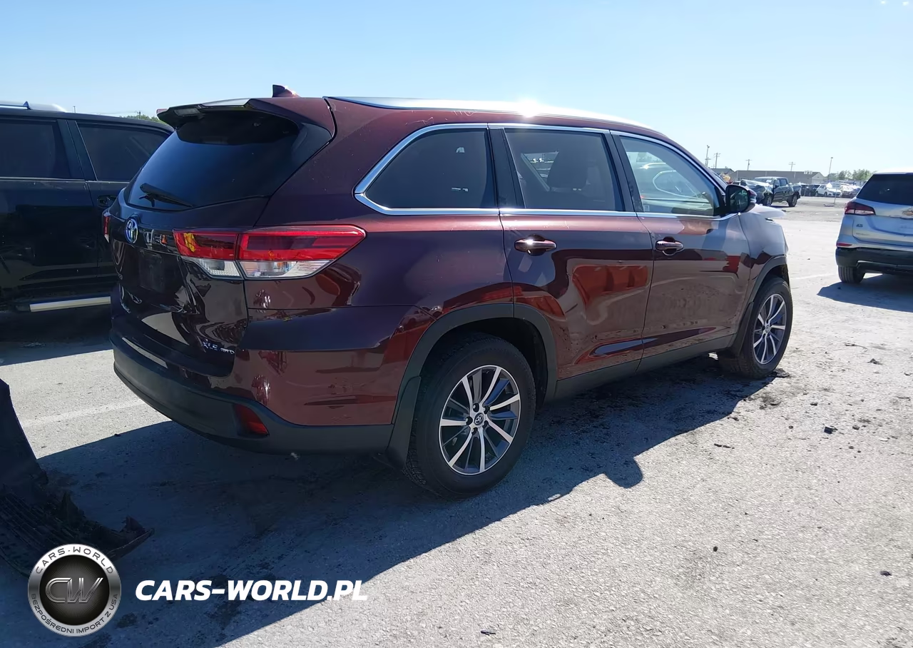 2019 Toyota Highlander Xle VIN:5TDJZRFH7KS954465 - 4