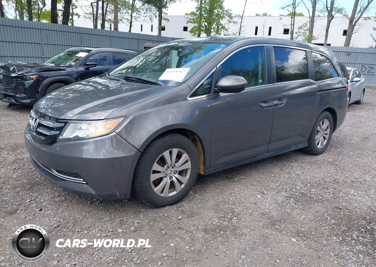 2016 Honda Odyssey Ex-L VIN:5FNRL5H62GB011792 - 2