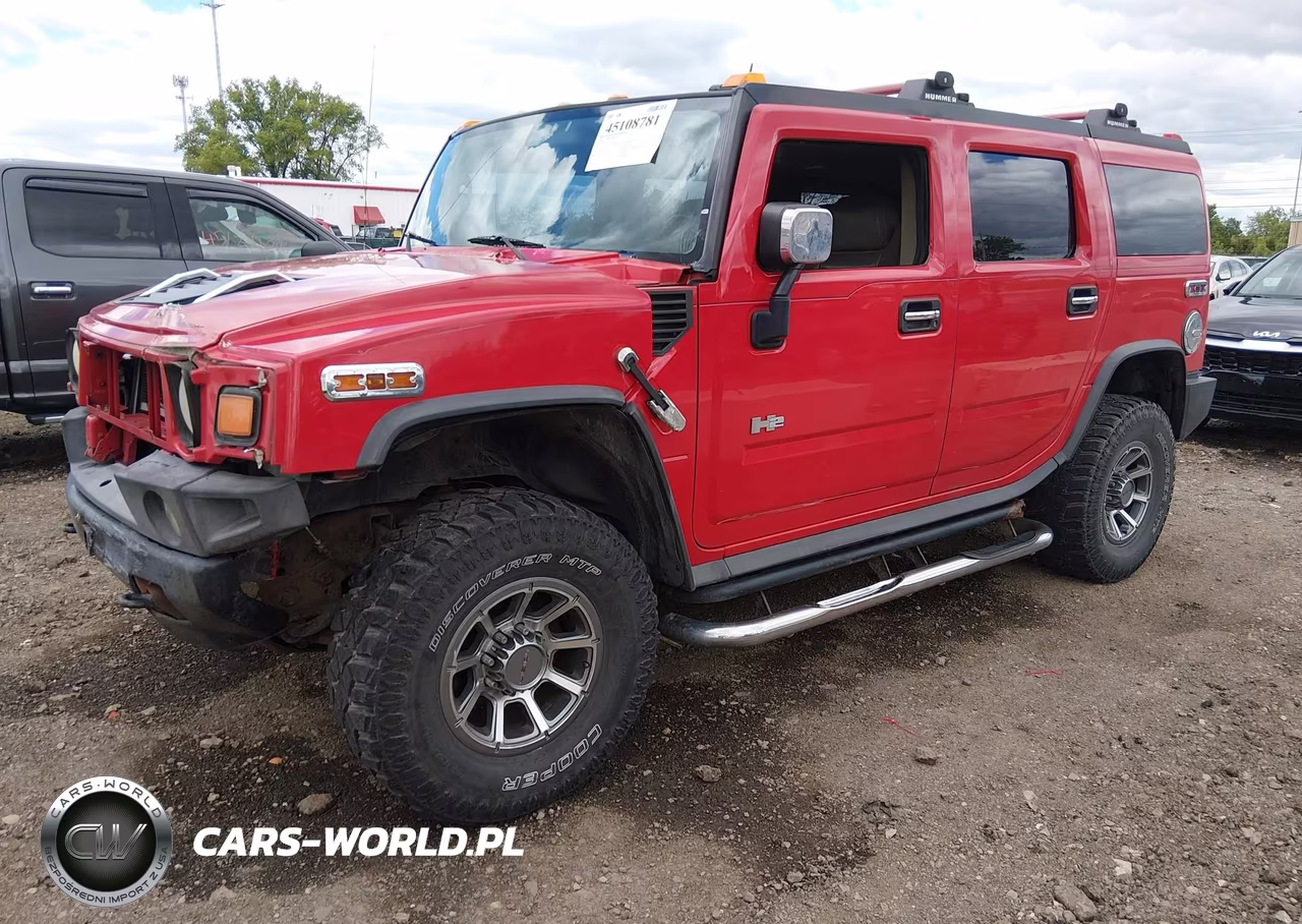 2004 Hummer H2 VIN:5GRGN23U04H114614 - 2