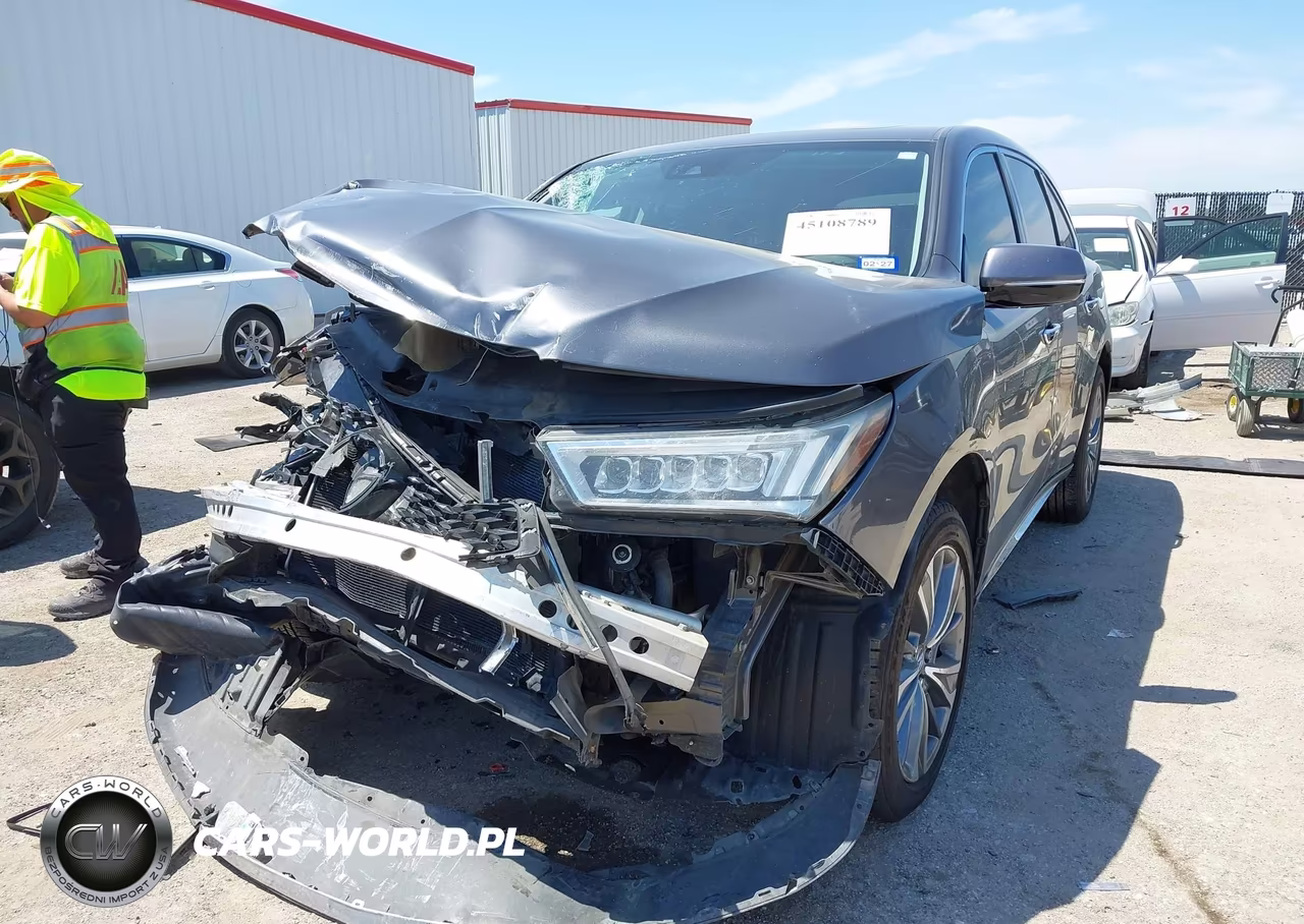 2017 Acura Mdx Technology Package VIN:5FRYD3H53HB005200 - 2
