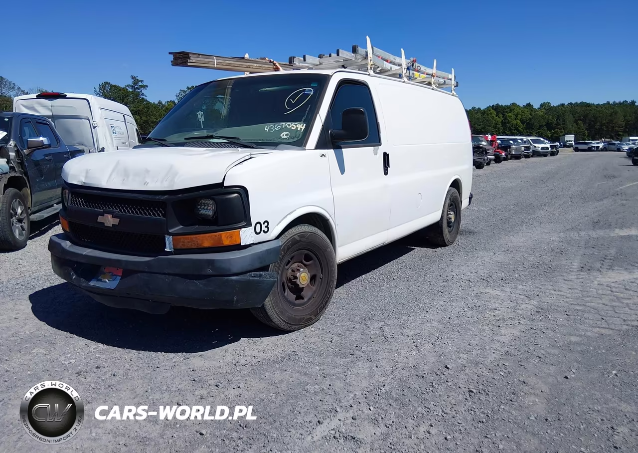 2013 Chevrolet Express Work Van VIN:1GCZGTCG9D1101549 - 2