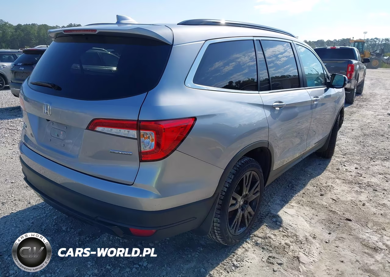 2021 Honda Pilot 2Wd Special Edition VIN:5FNYF5H27MB042418 - 4