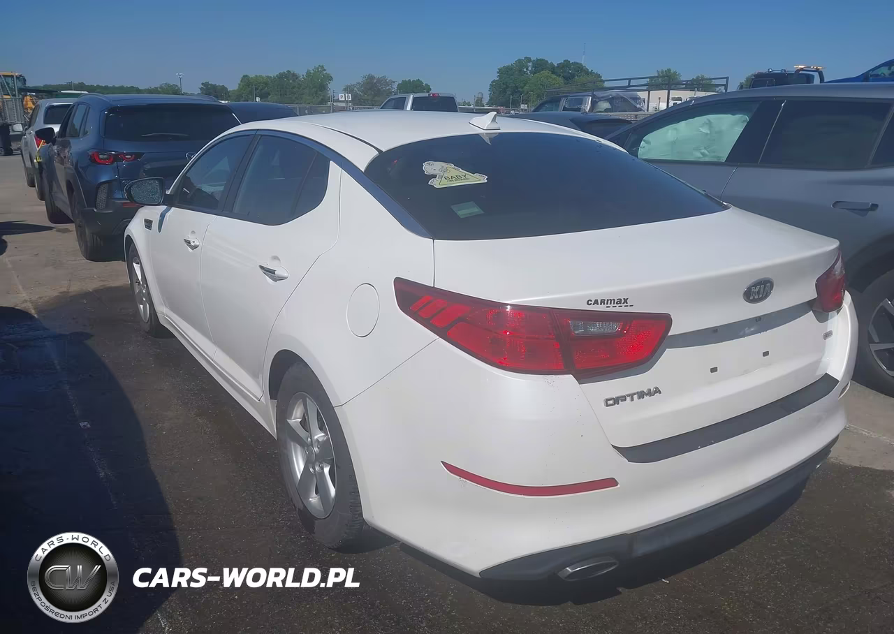 2015 Kia Optima Lx VIN:KNAGM4A79F5653621 - 3