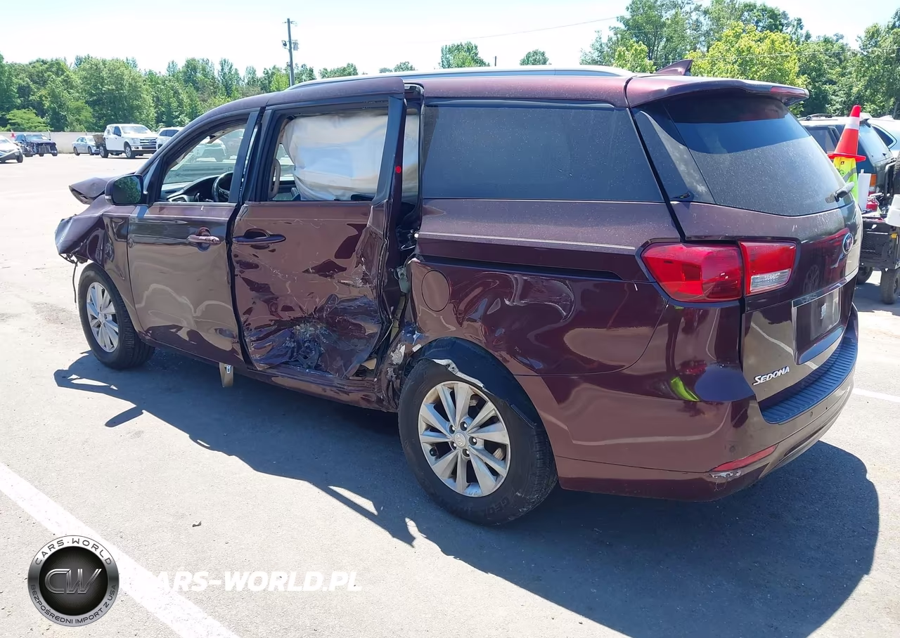 2017 Kia Sedona Lx VIN:KNDMB5C12H6328171 - 3