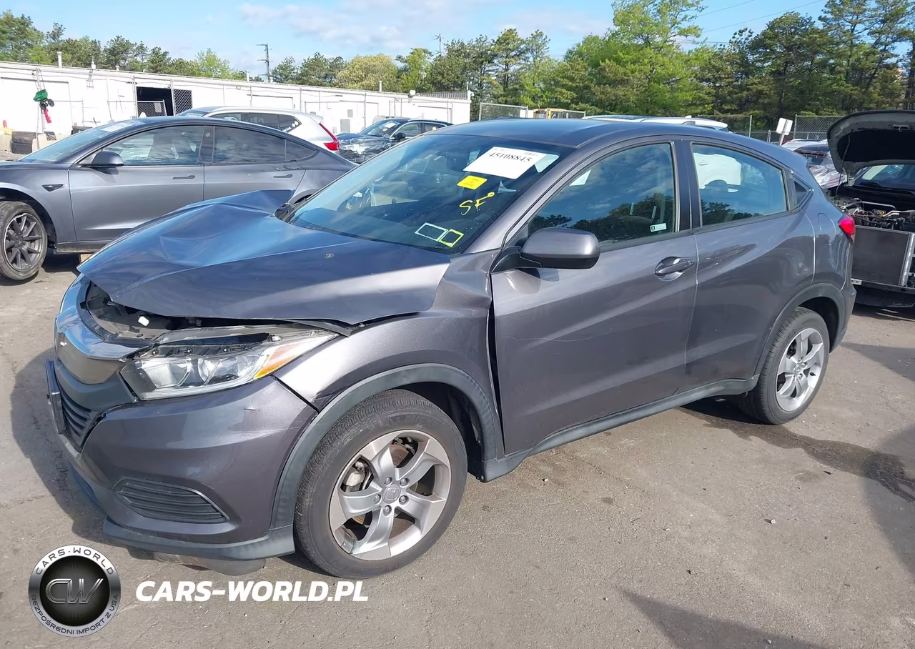 2019 Honda Hr-V Lx VIN:3CZRU6H38KG709328 - 2