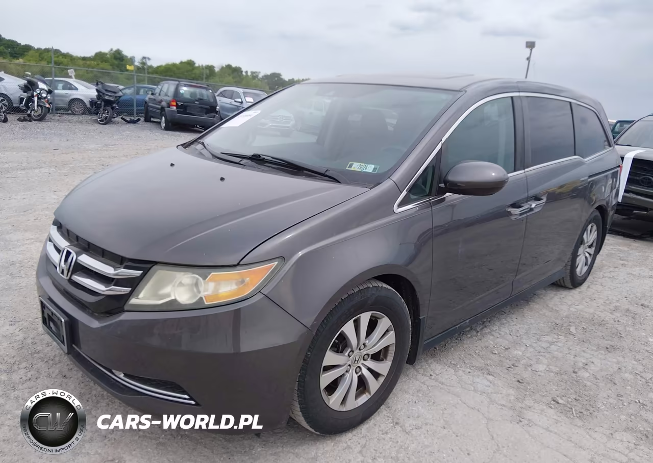 2015 Honda Odyssey Ex-L VIN:5FNRL5H65FB076313 - 2