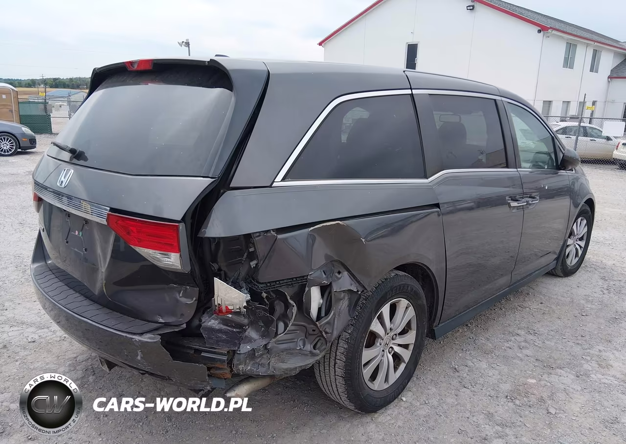 2015 Honda Odyssey Ex-L VIN:5FNRL5H65FB076313 - 4