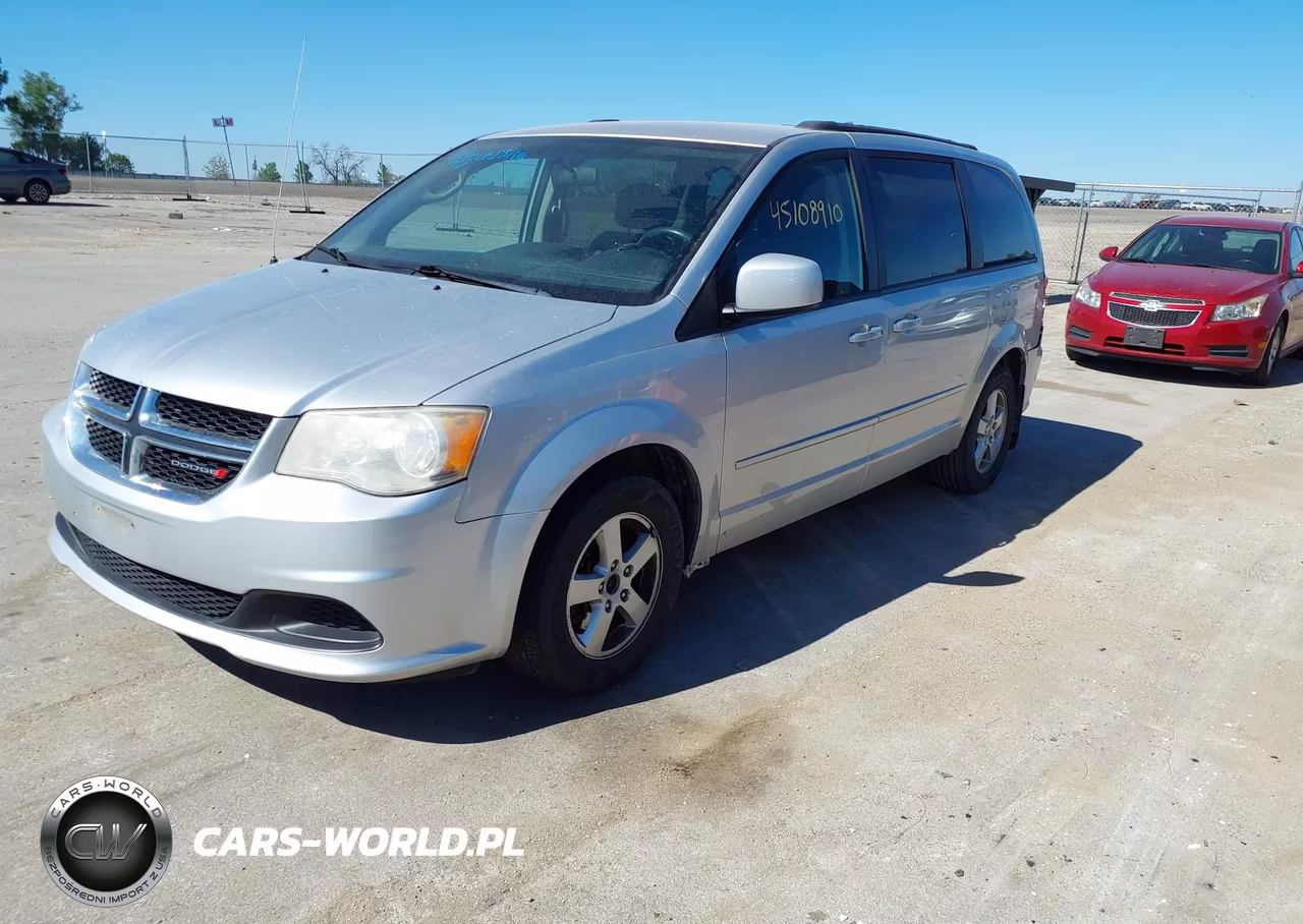 2012 Dodge Grand Caravan Sxt VIN:2C4RDGCG1CR125709 - 2