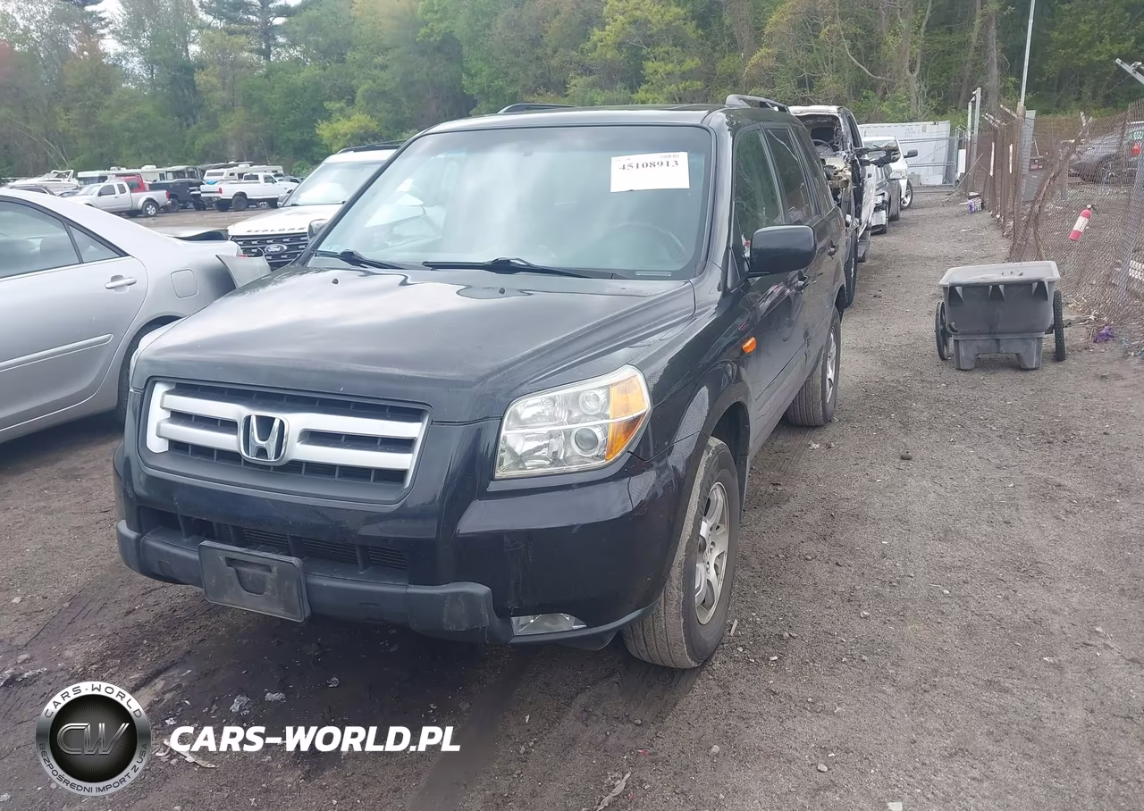 2006 Honda Pilot Ex-L VIN:5FNYF28546B011185 - 2