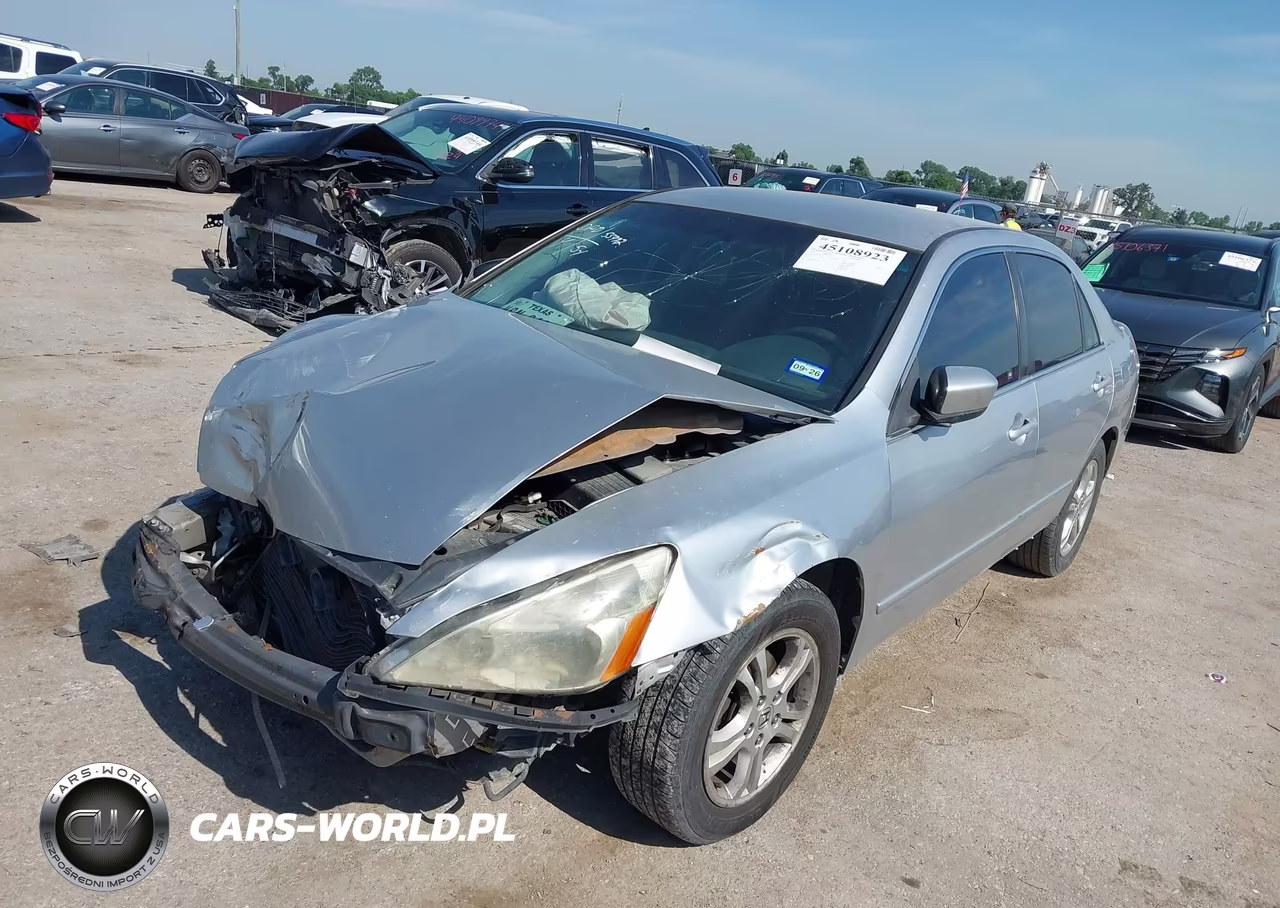 2007 Honda Accord 2.4 Se VIN:JHMCM56337C015745 - 2