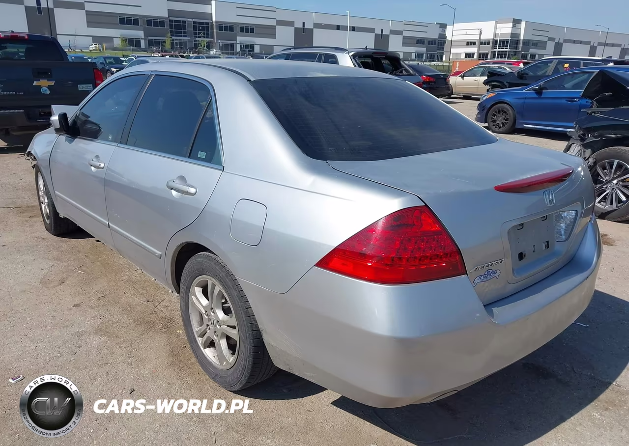 2007 Honda Accord 2.4 Se VIN:JHMCM56337C015745 - 3