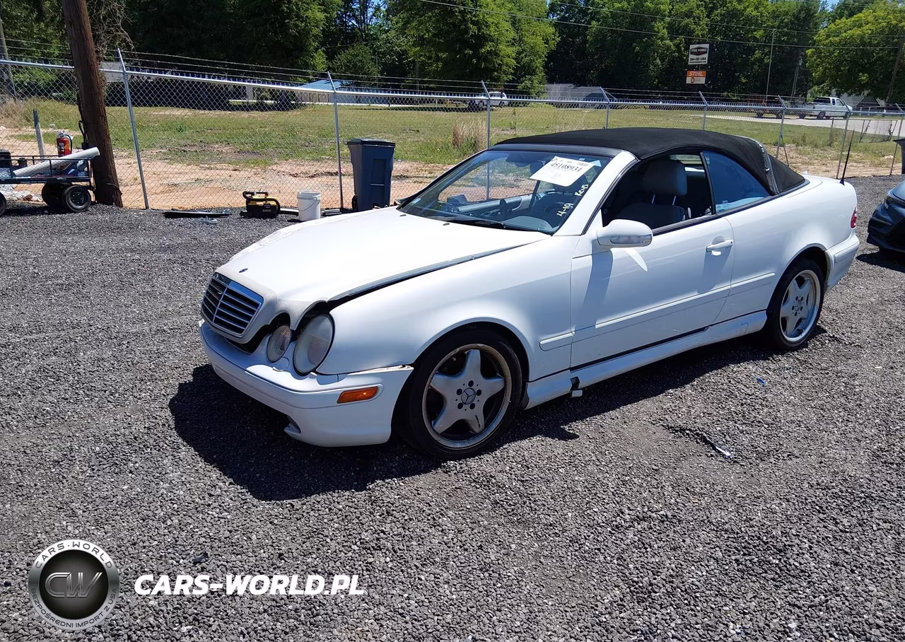 2001 Mercedes-Benz Clk 430 VIN:WDBLK70G01T089273 - 2