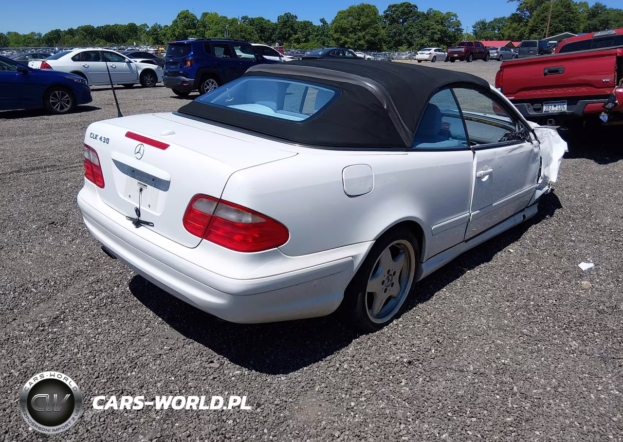 2001 Mercedes-Benz Clk 430 VIN:WDBLK70G01T089273 - 4